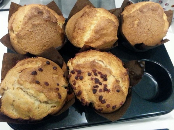 Zelfgemaakte Muffins